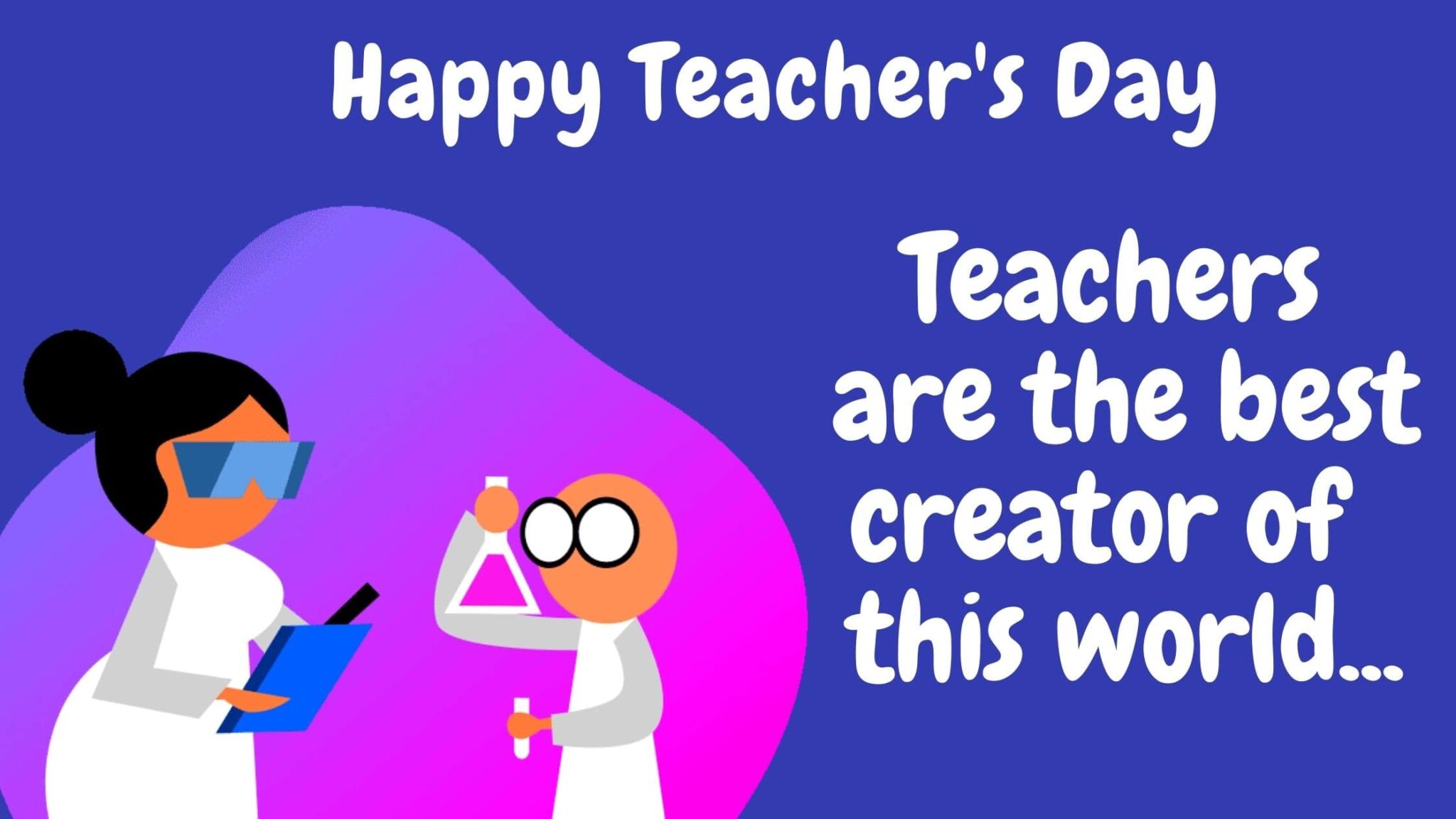 5 Wonderful Posters on Teacher's Day - Let's Learn